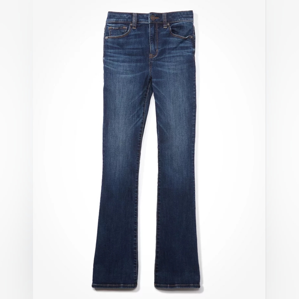 AE Next Level High-Waisted Skinny Kick Jean size 18 long